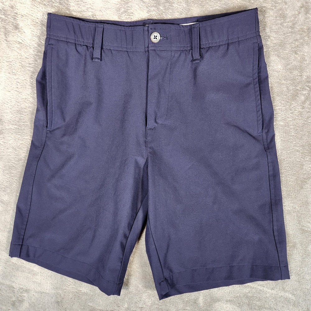 Under Armour Drive Golf Shorts Mens 30 Navy Blue Excellent Stretch Performance